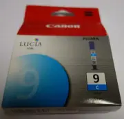 Canon PGI-9C Cyan Lucia Pigment Ink Cartridge for Pro9500 Printer NEW