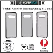 Tech21 Samsung Galaxy S10 Plus EvoCheck- Smokey Black