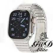 HERMES Custom Diamond Polished 49MM Apple Watch ULTRA Mirror