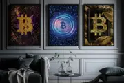 [Namly Design] Poster - Bitcoin Art Collection / Set of 3