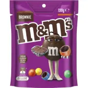 M&Ms Brownie Flavour Chocolate Buttons Candy 130g