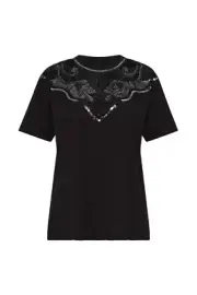 NWT RRP $220 Sass & Bide LOST LOVERS Embellished Tee Tshirt Size SMALL FREE Post