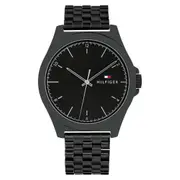 Tommy Hilfiger Black Steel Men's Watch - 1710613