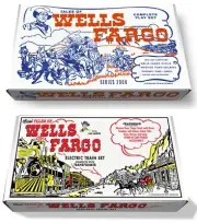 Marx Tales of Wells Fargo OR Tales of Wells Fargo Electric Train Play Set Box