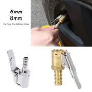 6mm Practical Open Air Chuck with Lock Pneumatic Pump Connector Auto Parts