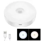 Wireless Night Light Human Body Induction Lights USB Rechargeable Motion Sensor