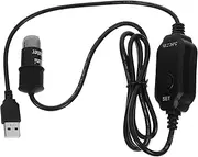 BUGUUYO Mini Aquarium Heater for Betta Fish Tank Fish Tank Heater Intelligent Temperature Control
