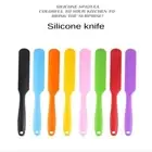 Pancakes for Baking Cream Scraper Long Handle Silicone Spatula Kitchen Turner