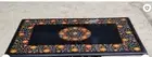 4'x2' inlay Black Marble Side Corner Center Dining Coffee Table Top Mosaic