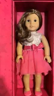 American Girl CYO Create Your Own 18 inch Doll - Brown Hair Green Eyes