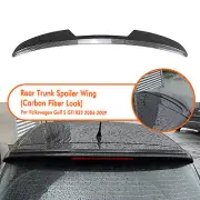 1x Rear Trunk Spoiler Lip Roof Wing For VW Golf 5 R32 MK5 GTI 04-09 05 CB Look