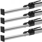 VEVOR Cargo Bar, Ratcheting Cargo Bar Adjustable from 89" to 104", Heavy-duty Steel Cargo Stabilizer Bar with 140.16KGS Capacity, Truck Bed Load Bar f
