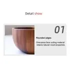 Natural Acacia Bowl Grain Basin Fruit Plate Rice Ramen Salad Container