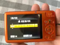 在飛比找露天拍賣優惠-【星月】佳能Canon ixus130 橙色 功能正常,成色