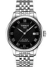 [Tissot] Le Locle Powermatic 80 T0064071105300 Automatic Watch in Black