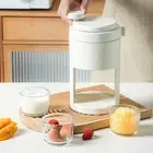 Manual Ice Crusher Hand-Crank Ice Shaver with Ice Freezing Mold Mini weghq