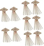 [FRCOLOR] Boot Jewelry Tassel Charms Durable Rhinestone Shoe Decor for Sneakers DIY Fashion Accessories for Bags and Clothes Present for Women and Friends