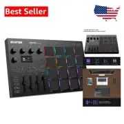 Portable MIDI Beat Maker Machine with 16 Velocity Pads & Bluetooth Connectivity