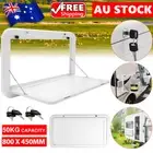 800mmx450mm Caravan Table Foldout Picnic Camping Outdoor Deck Desk Motorhome RV