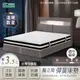 【IHouse】舒適五星級 三線硬式獨立筒床墊(偏硬) 單大3.5尺