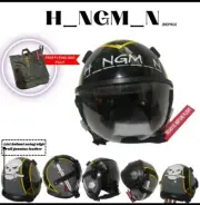 TOP GUN MAVERICK 2022 HANGMAN HGU-55 FLIGHT PILOT HELMET W/LEATHER EDGEROLL+BAG