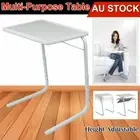 Adjustable Foldable Table Portable Folding Desk Laptop Dinner TV Bed Mate Office
