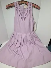 Everly Dress Womans Size S, Purple, Sleeveless, Lined, Polyester