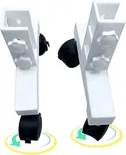 Bracket Wheel, 360° Foot Stand for Infrareds Heaters, 2 Feet for Infrareds Heaters Suitable for Free-Standing Use of Electric