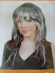 LUCIA WIG (Black and White)