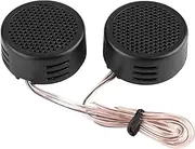 Black 12V 500W Car Speaker Audio Dome Tweeter,Tweeters for Car Audio, 35mm 98dB Loudspeaker Automobile Speaker,Universal for Most Automobile