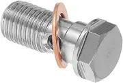 ETHZZLE Stainless Steel Brake Disc Bolts for Automotive Supply High Strength Caliper Slide Easy Installation Hollow Design Compatible Various Car Models