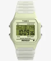 Timex T80 Glow in the Dark All phosphorescent material Limited Edition From JPN