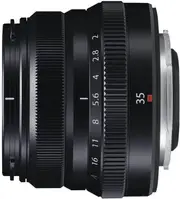 Fujifilm XF 35mm f/2 R WR Black Lens