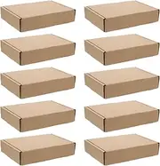 UTHCLO 20Pcs Corrugated Shipping Boxes Packing Boxes for Storage Mailing Transporting Items Lightweight Design for Easy Handling