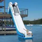 Inflatable Giant Water Slide Yacht Floating Dock Pool Boat Sea Beach Sports Huge