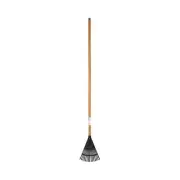 Expert Gardener 8-inch Wood & Poly Shrub Leaf Rake