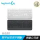 Logitech 羅技 K650 無線鍵盤 低緩衝鍵帽設計/一體成型手托/雙模連線/角度可調