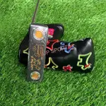 TITLEIST 高爾夫推桿 SCOTTY CAMERON 黑色/銀色小牛角圖案球桿銀色和黑色 32.33.34.35