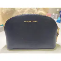 在飛比找蝦皮購物優惠-MK / Michael Kors 化妝包 二手近全新