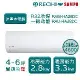 【聲寶瑞智RECHI】 HA系列 4-6坪 一級變頻冷暖分離式冷氣 RAM-HA28DC/RAU-HA28DC