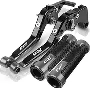 Brake Motorcycle for Suzuki GSXR125 2017-2018 GSX R125 GSX-R125 GSXR Adjustable Clutch Brake Clutch Levers Handlebar Handle Grips Ends (Color : 11)