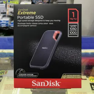 SanDisk E61 Extreme SSD 1T 1TB USB3.2 2.5吋 行動固態硬碟 外接式硬碟