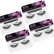 False Eyelashes Double Up Demi Wispies Black x 4 pairs