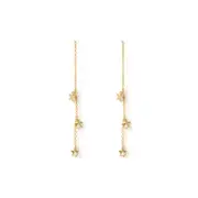 Orion Threader Gold Earrings