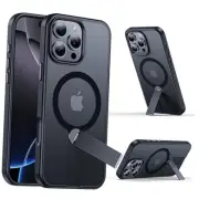 Designed for iPhone 16 Pro Max Case with 360° Spin iPhone 16 Pro Max-6.9" Black