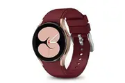 Silicone Sport Band Strap For Samsung Galaxy Watch 5 / 5 Pro / 4 / 4 Classic Wine Red