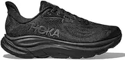 [HOKA] Men's Clifton 10 Wide Trainers, Black, 8.5 AU