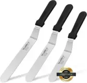 Walfos Icing Spatula, Stainless Steel Cake Spatula with Sturdy and Durable Handl
