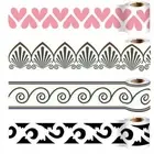 240cm Baseboard Waist Line Kitchen Wall Border Stickers Wallpaper Bathroom
