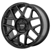 17x8 KMC KM708 BULLY Satin Black Wheel 5x108 (38mm) (for: Jaguar)
